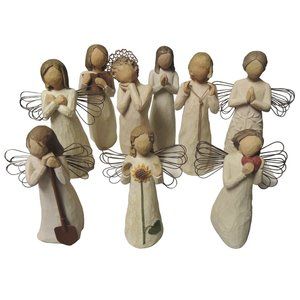Willow Tree Figures Angel Princess Lot Bundle of 9 Figurines